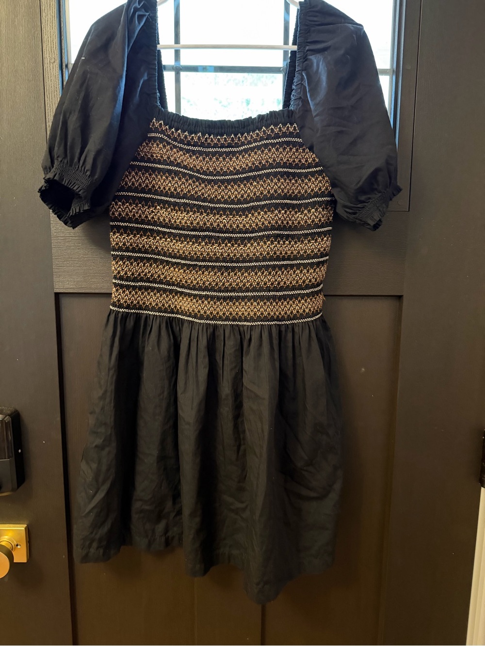Madewell smocked dress